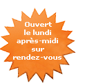 Ouvert le lundi apres-midi